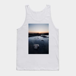 Thin Ice Sunrise Landscape Tank Top